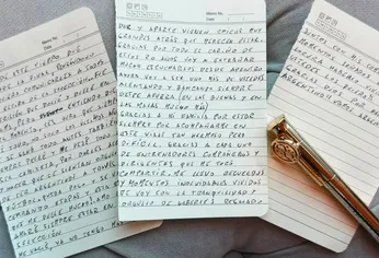 La carta manuscrita del capitán argentino permitió realizar una interpretación sobre sus trazos, el tamaño de las letras y la presión de la escritura.&nbsp;