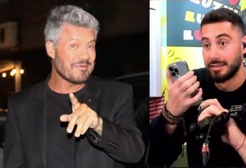 Marcelo Tinelli llamó a Nico Occhiato en vivo e convocó a una integrante de Luzu TV al Bailando 2023.