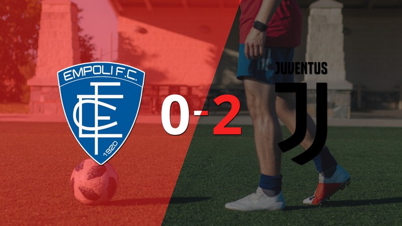 En casa, Empoli perdió 2-0 frente a Juventus