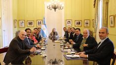 Karina Milei encabezó la reunión en Casa Rosada.