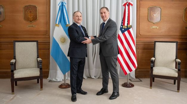 Santilli se reunió con Lamelas en plena gira con los gobernadores.&nbsp;&nbsp;