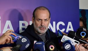 Federico Susbielles, intendente de Bahía Blanca.