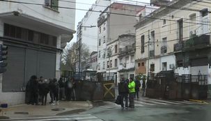 La Justicia ordenó desalojar desde la planta baja hasta la terraza.