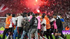 Los incidentes en el partido entre River y Boca. Los incidentes en el partido entre River y Boca.