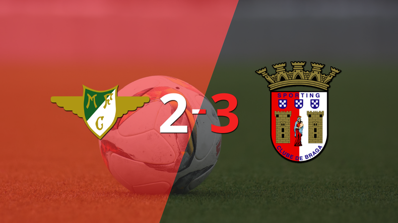 Moreirense fue superado 3-2 en casa por SC Braga