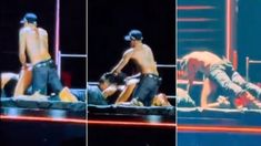 El cantante tuvo un polémico episodio en uno de sus conciertos.
