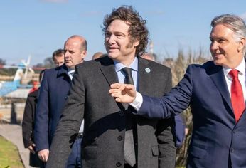 Milei busca mejorar la relación con los gobernadores.