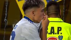Exequiel Zeballos y su amor por Boca. Exequiel Zeballos y su amor por Boca.