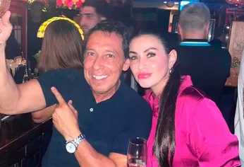 La pareja de Páez se diferenció tras los gestos racistas. La pareja de Páez se diferenció tras los gestos racistas.