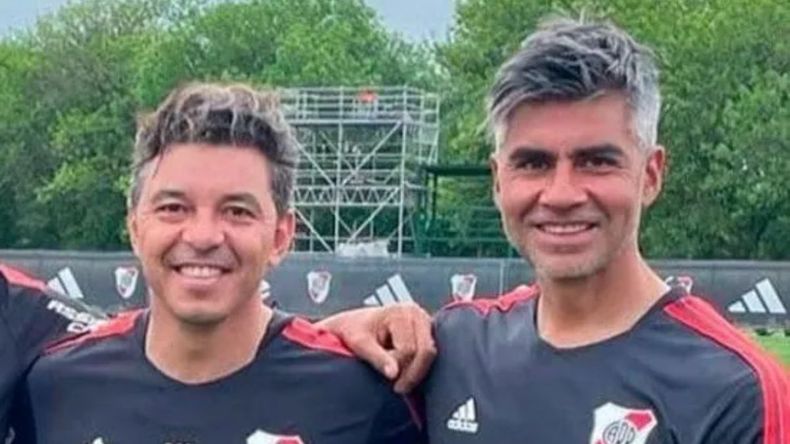 El Pichi Escudero volvió a River en 2022 de la mano de Marcelo Gallardo.