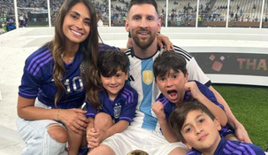 El pequeño de Coronel Dorrego le envió un mensaje a la familia Messi y Roccuzzo.