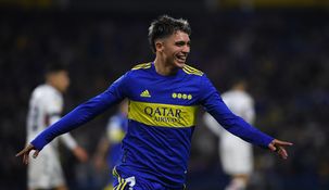 El Changuito Zeballos, la figura del partido.