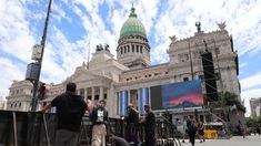 Los cortes afectan la zona del Congreso y Plaza de Mayo.