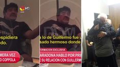 Después del reencuentro, Diego Maradona criticó a Guillermo Cóppola: Fue mi amigo, pero me cagó Después del reencuentro, Diego Maradona criticó a Guillermo Cóppola: Fue mi amigo, pero me cagó