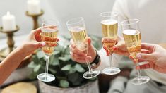 3 recetas creativas de cócteles espumantes para festejar Año Nuevo