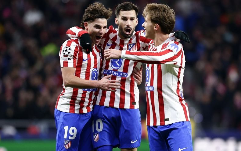 Atlético de Madrid le ganó a Inter por la Champions League.