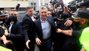 El momento en el que Macri tomó el micrófono de C5N.