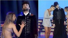 Fallido homenaje de Cinthia Fernández a la memoria de Gustavo Cerati Fallido homenaje de Cinthia Fernández a la memoria de Gustavo Cerati