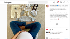 La primera dama agradeció en Instagram los regalos para su primer hijo. La primera dama agradeció en Instagram los regalos para su primer hijo.