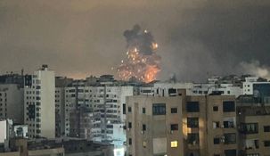 Es el tercer ataque de Israel al centro de Beirut, en Líbano. Es el tercer ataque de Israel al centro de Beirut, en Líbano.