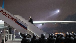 El Presidente partió rumbo a China a las 14.02 (hora argentina).