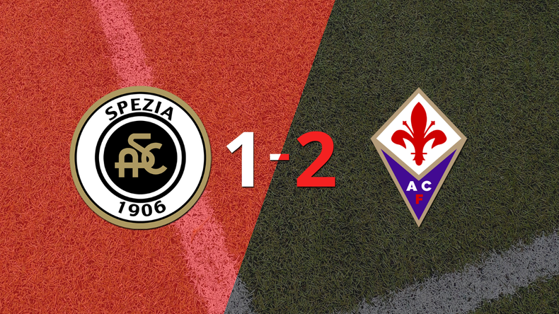 Fiorentina sacó el triunfo 2-1 en su visita a Spezia