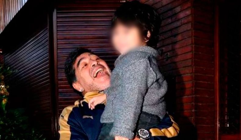 El Tierno Video De Dieguito Fernando Por El Cumpleaños De Maradona