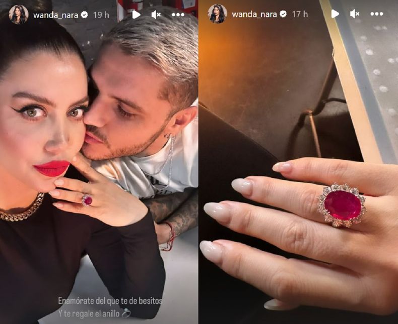 Wanda Nara sorprendió con sus publicaciones con Mauro Icardi.