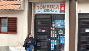 La agencia 161 de San Salvador de Jujuy, punto de venta del cartón ganador del Telekino.