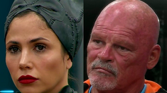 la mirada fulminante de romina a alfa en gh: no estamos bien la mirada fulminante de romina a alfa en gh: no estamos bien