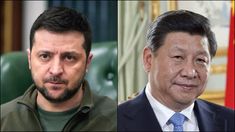 El Presidente ucraniano apuntó contra el gigante de Asia. El Presidente ucraniano apuntó contra el gigante de Asia.
