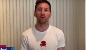 Lionel Messi y los hijos de Maradona difundieron un video homenaje al Diez. Lionel Messi y los hijos de Maradona difundieron un video homenaje al Diez.