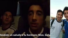 Santiago Vazquez y Leo Messi Santiago Vazquez y Leo Messi