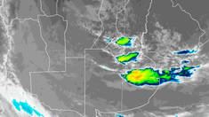 La tormenta que se acerca a CABA y GBA.