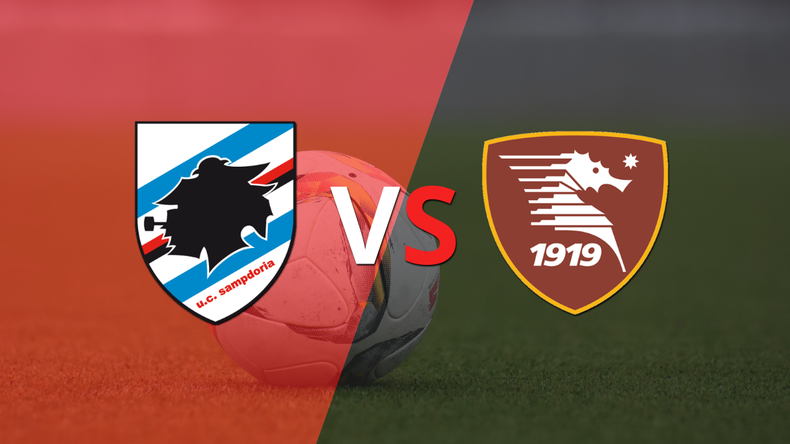Sampdoria y Salernitana igualaron sin goles en el marcador