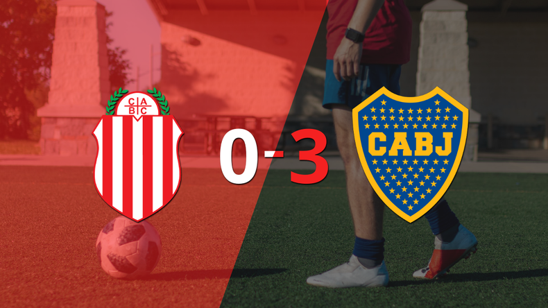 De visitante, Boca Juniors goleó a Barracas Central con un contundente 3 a 0