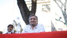 Máximo Kirchner junto a Taty Almeida. Máximo Kirchner junto a Taty Almeida.