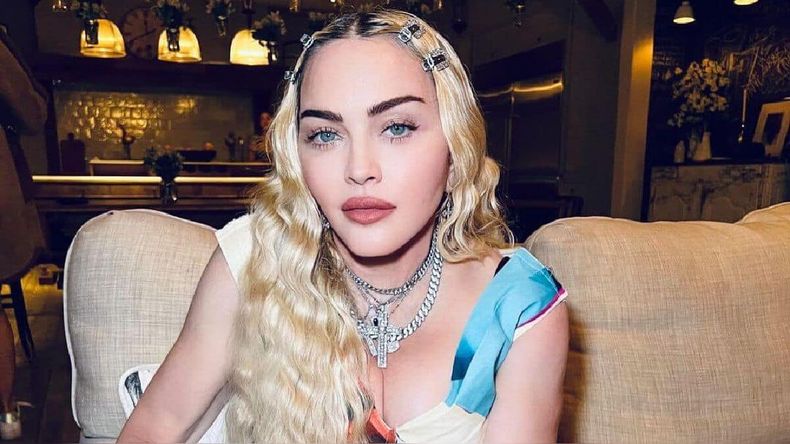 Madonna agradeció especialmente a sus hijos: David y&nbsp;
