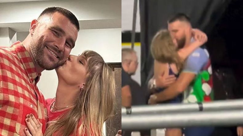 Taylor Swift ya no se esconde con Travis Kelce y disfrutó sus días en Argentina con él.