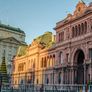 La Casa Rosada.