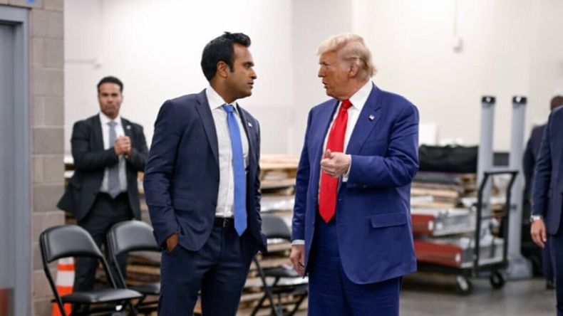 Ramaswamy es uno de los más fervientes defensores de Trump.