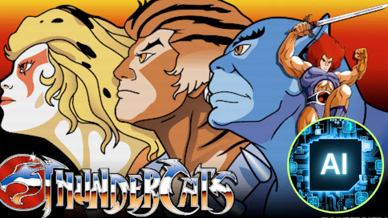 Así lucirían los personajes de ThunderCats en la vida real según la inteligencia artificial.