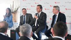 Sergio Massa defendió la continuidad de la obra pública.