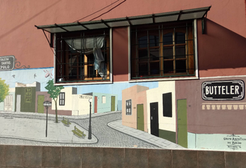 El pasaje Butteler, un rincón curioso de la Ciudad de Buenos Aires.
