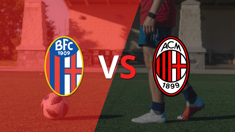 Bologna y Milan se reparten los puntos y empatan 1-1