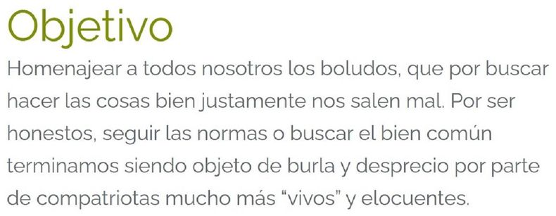 El genuino objetivo del Día Nacional del Boludo.