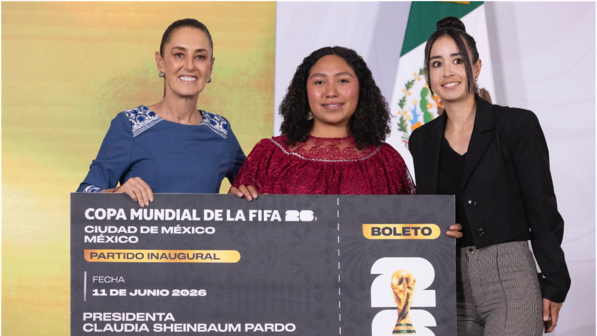 Es una joven jugadora indígena y fue invitada por la presidenta de México al partido inaugural del Mundial 2026: quién es