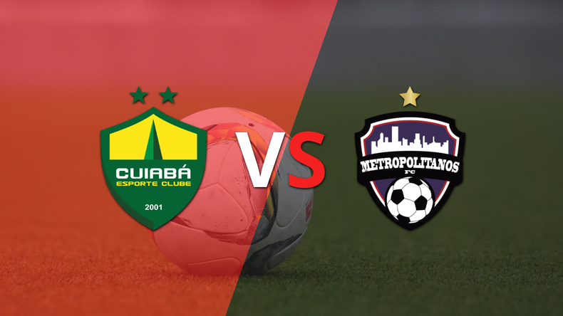 Cuiabá goleó 3-0 a Metropolitanos con doblete de Isidro Pitta