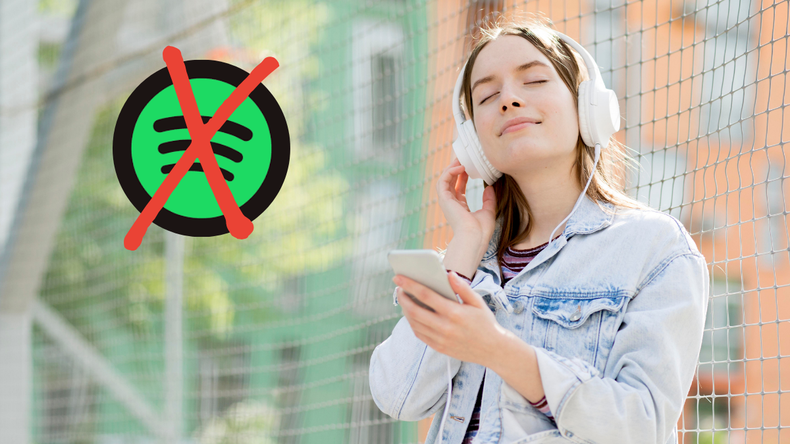 Spotify podría verse desplazada por una app de la competencia.