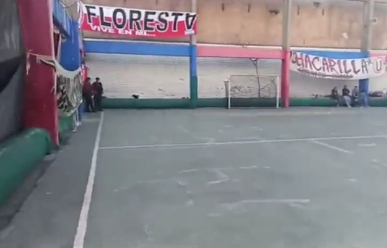 En el lugar había 60 personas y se secuestraron dos armas.